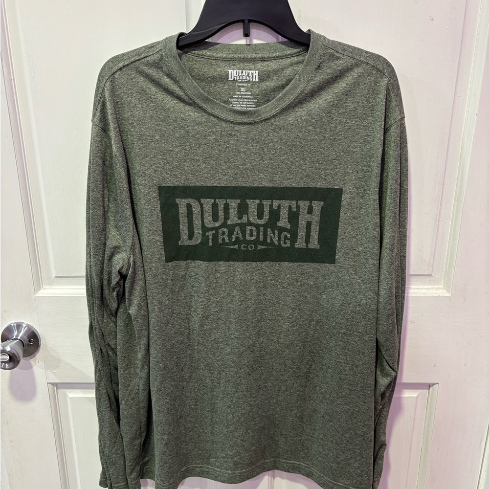 Duluth Trading Co Men's Green Long Sleeve Shirt XL